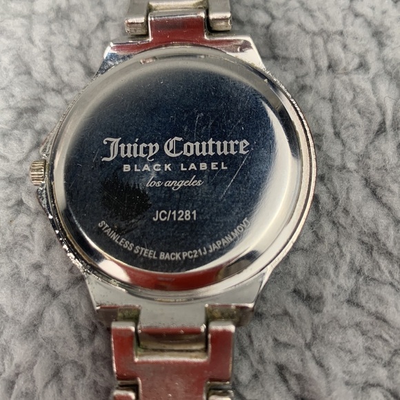 Juicy Couture Black Label Ladies Bracelet Watch - Stainless Steel/Blue - Picture 6 of 10